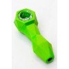 Silicone Hand Pipe With Multi Holes Glass Bowl