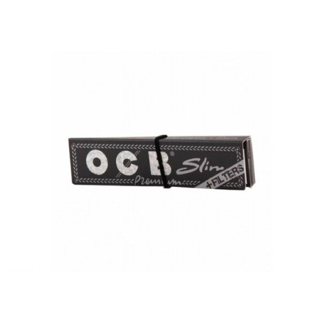 OCB Premium Black Slim Papers + Filters