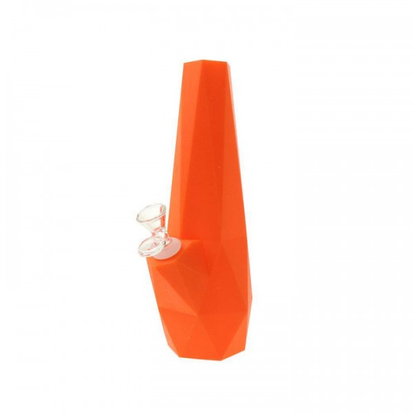 Diamond Silicone Water Pipe 10”