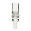 Straight Adapter with Glass Dome Combo - 14mm Male to 14mm Male