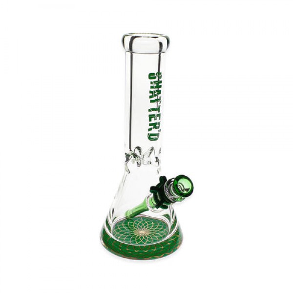 Shatter'd Glassworks - Not-So-Basic 12" Beaker Bong Remix