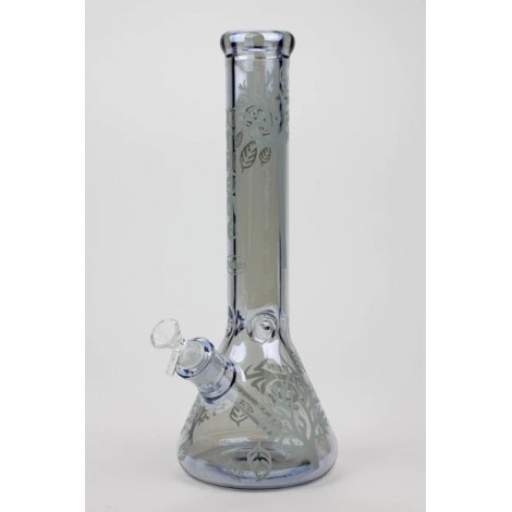 Xtreme 14" Electroplated Bong with Tree of life Design