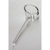 Quartz banger cap with dab tool