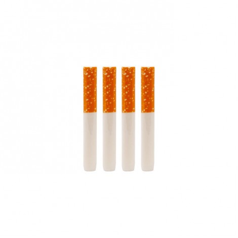 Cigarette Look 2" One Hitter Ceramic Bat