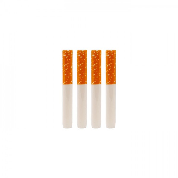 Cigarette Look 2" One Hitter Ceramic Bat