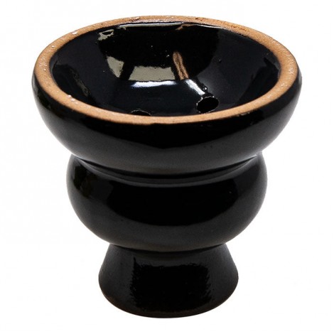 Black Ceramic Hookah Bowl