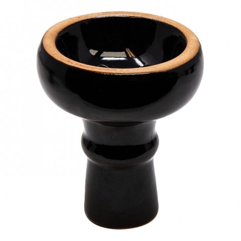 Black Ceramic Hookah Bowl