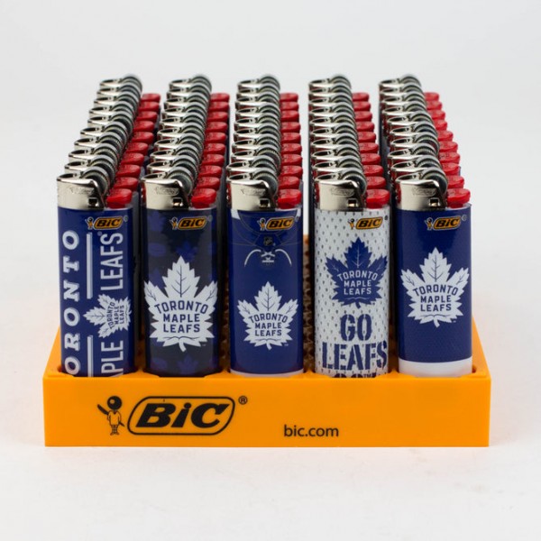 Bic Regular Lighter (Toronto Maple Leafs)