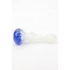 Frosted Soft Glass Hand Pipe - 4.5"