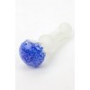 Frosted Soft Glass Hand Pipe - 4.5"