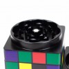 Infyniti Aluminium 50mm Rubik's Cube 4 Part Herb Grinder