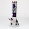 PHOENIX STAR-12.5" Sandblast and Electroplated 7mm Glass Beaker Bong