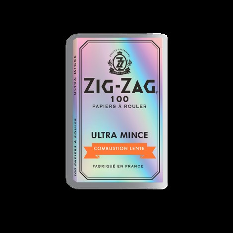 Zig-Zag | Silver Ultra Thin 100 Papers