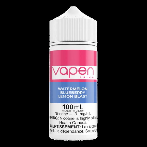 Watermelon Blueberry Lemon Blast - Vapen Juice