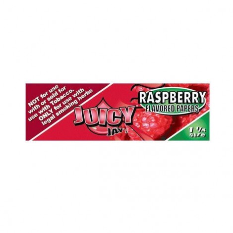 Juicy Jay's 1 1/4 Raspberry Flavoured Papers