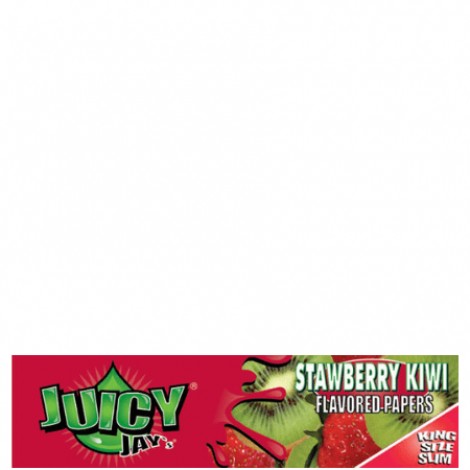 Juicy Jay's King Size Slim Strawberry Kiwi flavoured papers