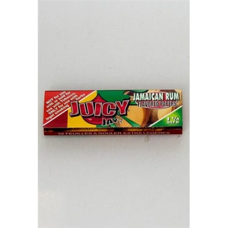 Juicy Jay's 1 1/4 Jamaican Rum flavoured papers
