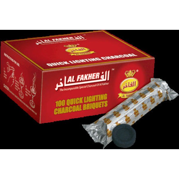 Alfakhar Hookah/Shisha Charcoal (Roll of 10)