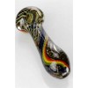 Heavy dichronic Hand Glass Pipe