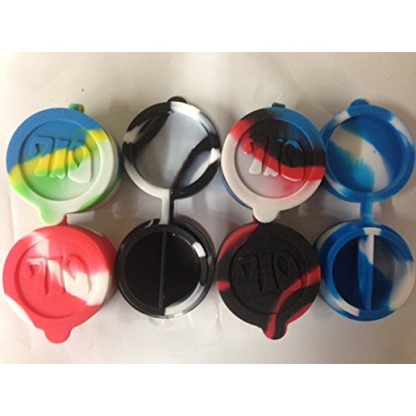 710 Silicone Dual Compartment Dab Container