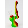 7" Single Chamber Silicone Bubbler