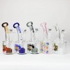 6.7" MGM Glass 2-in-1 bubbler with graphic [C2675]