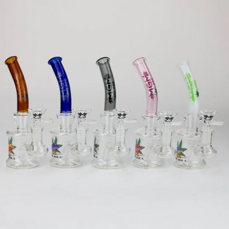 6.7" MGM Glass 2-in-1 bubbler with Logo [C5004]