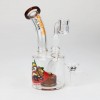 6.7" MGM Glass 2-in-1 bubbler with graphic [C2675]