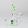 6.7" MGM Glass 2-in-1 bubbler with Logo [C5004]