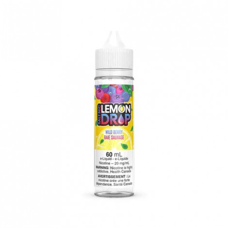 Lemon Drop Salt 60ml - Wild Berry