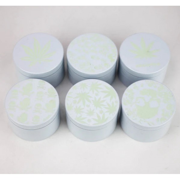 Glow In the Dark 4 Part Grinder 63MM