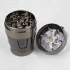 CNC Crank 4 parts herb grinder with handle