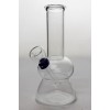 Clear 6" Glass Water Bong