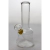 Clear 6" Glass Water Bong