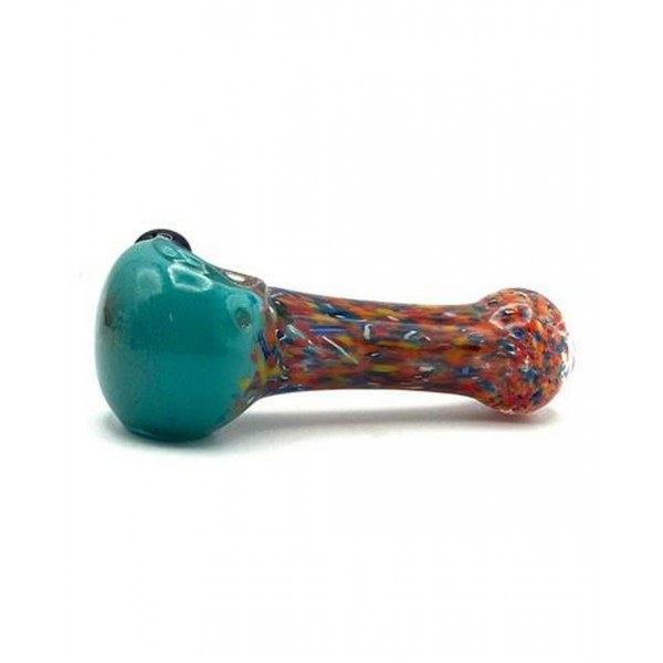 4" Cartel Amber Burn Spoon Pipe