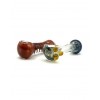 3" Cartel Crimson Flush Spoon Pipe