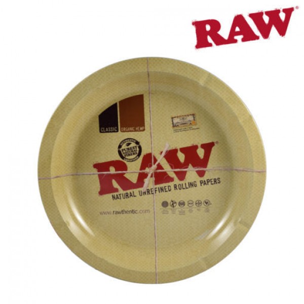 Raw Organic Round Tray Large