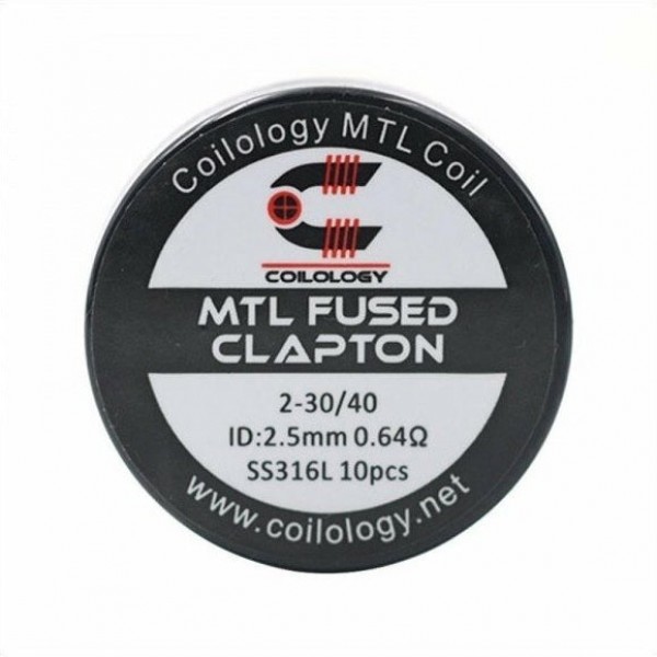 Coilology MTL Fused Clapton Prebuilt Coils