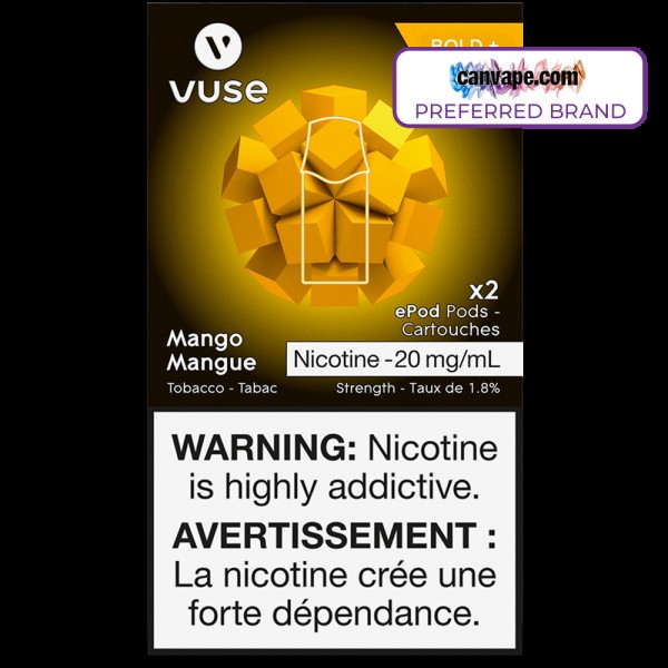 Vuse - Mango BOLD+ ePod Replacement ...