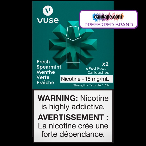 Vuse - Fresh Spearmint ePod Replacement ...