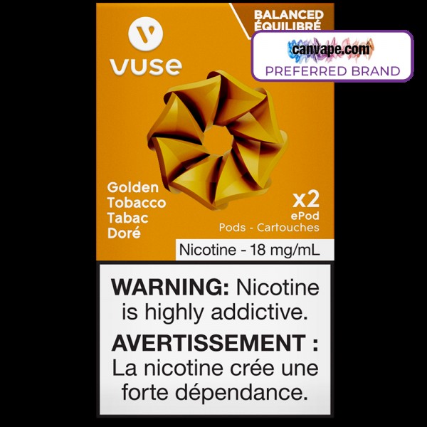 Vuse - Golden Tobacco ePod Replacement ...