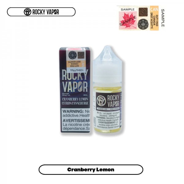 Rocky Vapor E-Liquids - Cranberry Lemon **Introductory Special**