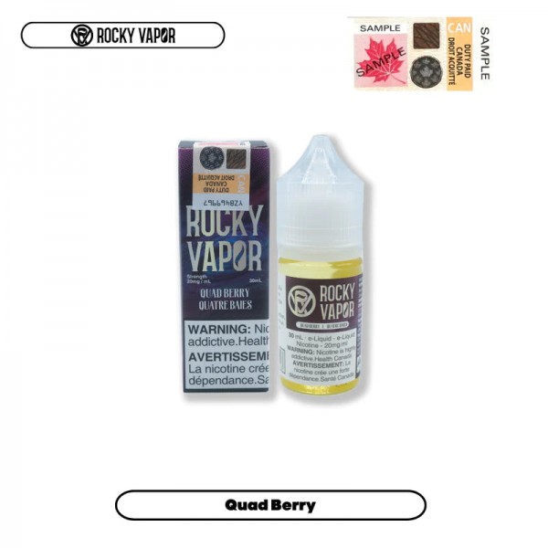 Rocky Vapor E-Liquids - Quad Berry **Introductory Special**