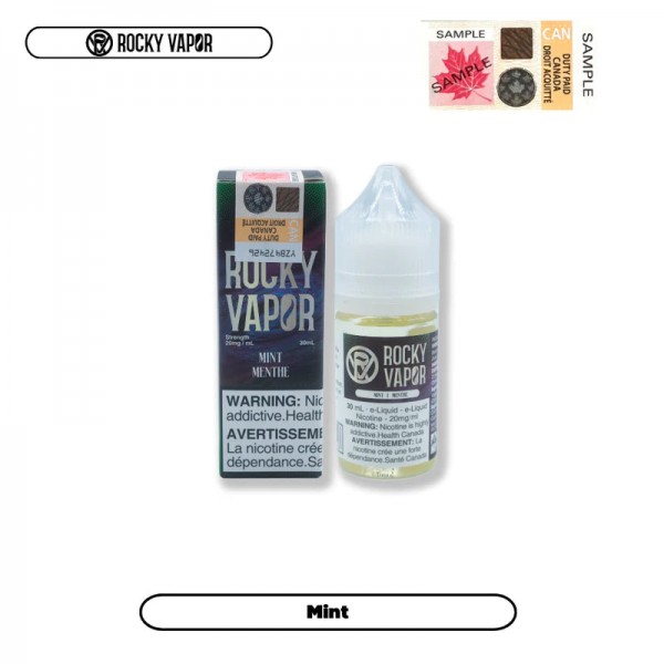 Rocky Vapor E-Liquids - Mint **Introductory Special**