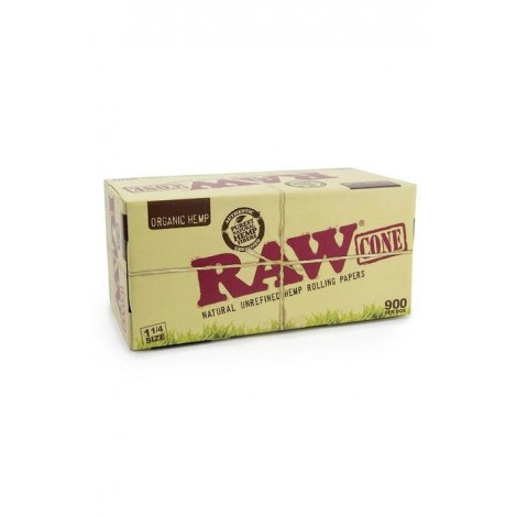 [Clearance] RAW Organic Pre Rolled Cones Bulk 900 1 1/4