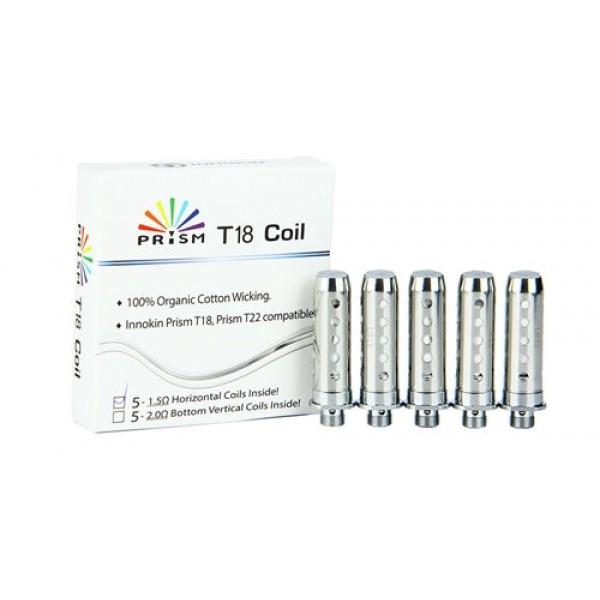 Innokin Prism Replacement Coil for T18 - T22 5pcs