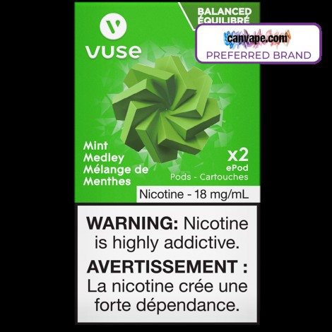 Vuse - Mint Medley ePod Replacement Pods