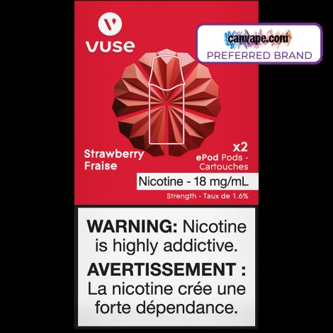 Vuse - Strawberry ePod Replacement Pods