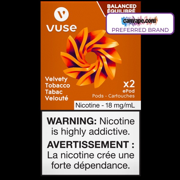 Vuse - Velvety Tobacco ePod Replacement ...