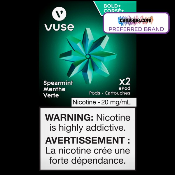 Vuse - Spearmint Bold+ ePod Replacement ...